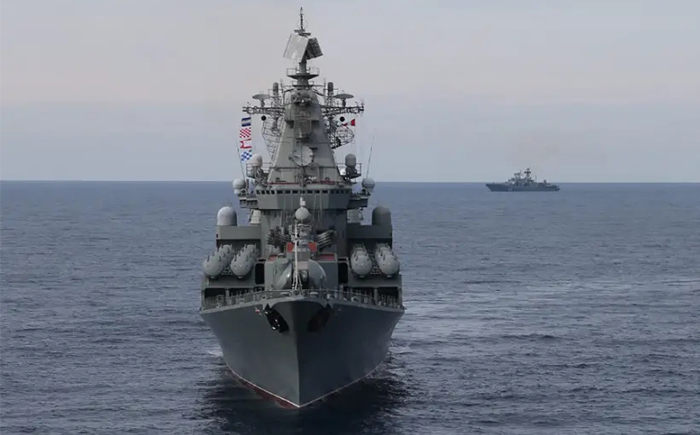 俄罗斯护卫舰可能被乌克兰反舰导弹击中？